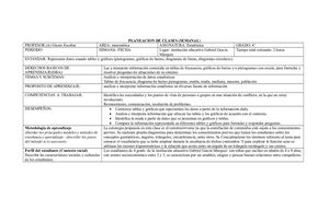 Plan De Clases Pesos Pesados