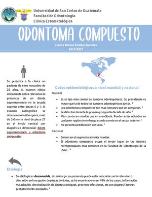 Odontoma Compuesto