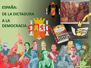Espana. De La Dictadura Franquista A La Democracia