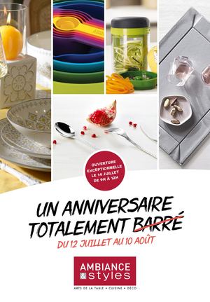 Catalogue Ambiance & Styles - Anniversaire 2018