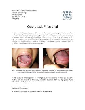 Queratosis Friccional Jrgl