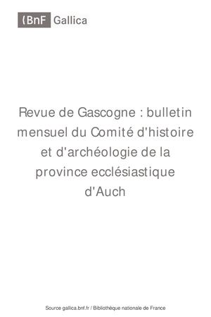 Un nouveau dieu dans l'Olympe pyrénéen (à Gazost.)