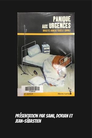 Sami, Dorian et Jean-Sébastien présentent "Panique Aux Urgences"