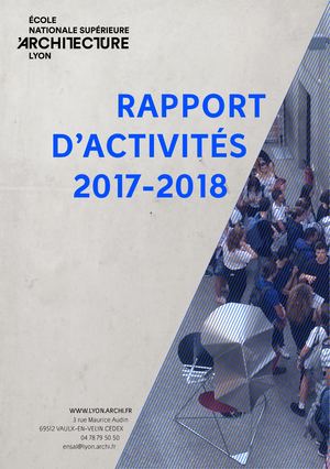 ENSAL - Rapport d'activité 2017-2018