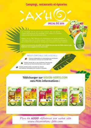 Catalogue Axho Ete 2019
