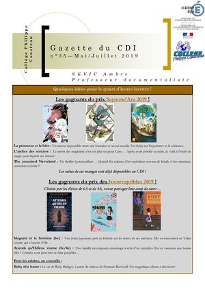 Gazette 35 2019