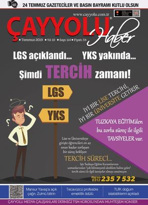 Çayyolu Haber Dergisi Sayı:114 Haziran Temmuz 2019