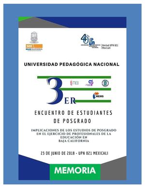 Memoria 3er Encuentro Posgrado 2018 Vf