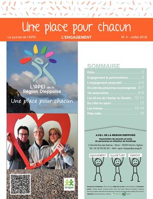 Journal de l'Apei de Dieppe N°4