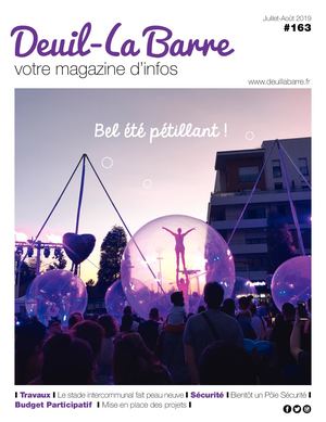 Deuil-La Barre Votre magazine d'infos / N°163 / Juillet-Août 2019