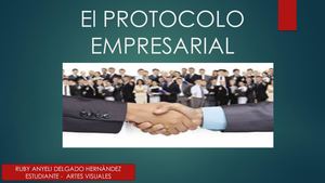 El Protocolo Empresarial Ruby Delgado