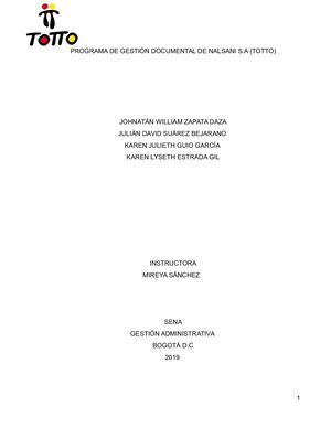 Cartilla De Organizar Documentos
