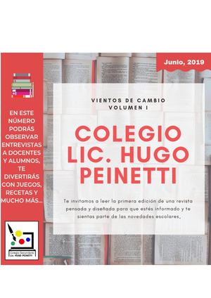 Revista Vientos de Cambio-Colegio Lic. Hugo Peinetti