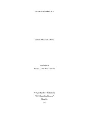 Seguridad Informática SBT SBT