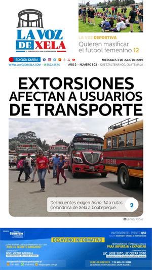 La Voz de Xela 302 03072019