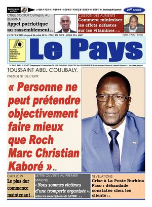 Le Pays Du 04 07 2019