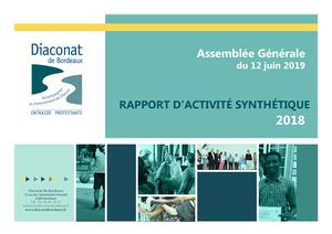 Rapport d'Activité Diaconat de Bordeaux 2018