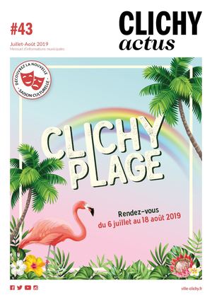 Clichy Actus 43 - juillet/août 2019