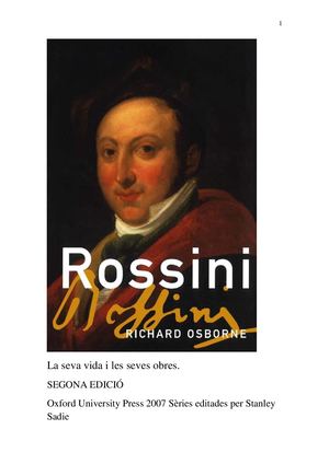 Rossini 2º Edició 2007 Pdf