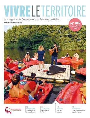Vivre le Territoire n°183 - juillet août 2019