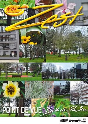 Zest, le journal des quartiers Est de Nantes - juillet 2019