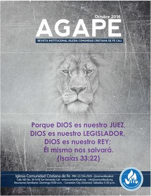 Agape Octubre 2016