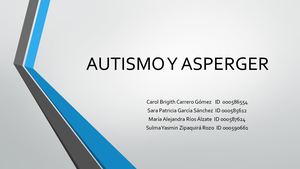 Exp Autismo Y Asperger