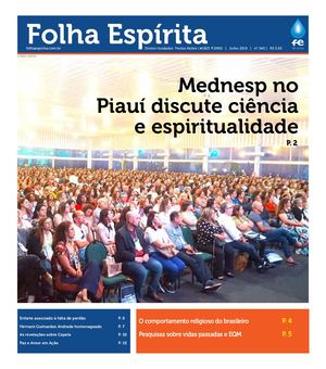Folha Espírita online - julho de 2019