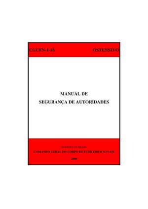 CGCFN-1-16 - Manual de Segurança de Autoridades