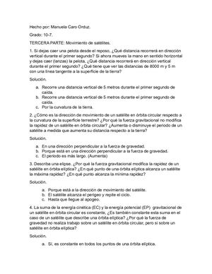 Movimiento De Satélites