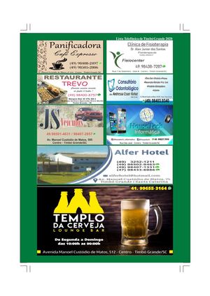 Lista De Timbó Grande Impressão