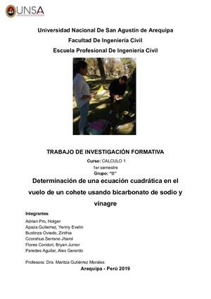 Trabajo De Investigación Calculo 1