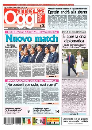 America Oggi 9 Luglio 2019