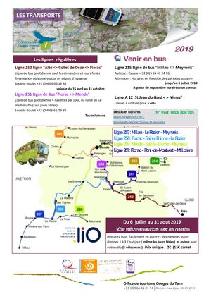 Notre Brochure Transports 2019