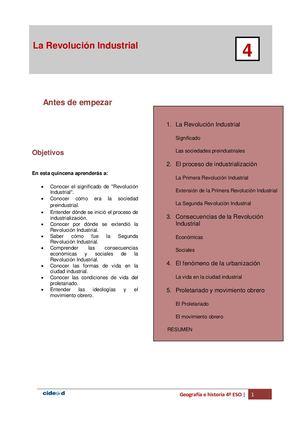 La Revolucion Industrial