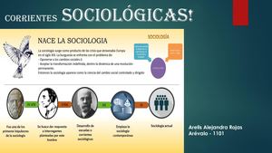 Corrientes Sociológicas!