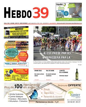 Hebdo Dole Sem 29 2019