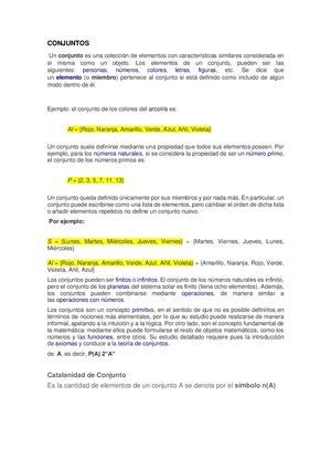 Conjuntos