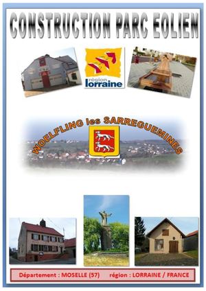 WOELFLING les SARREGUEMINES construction parc eolien
