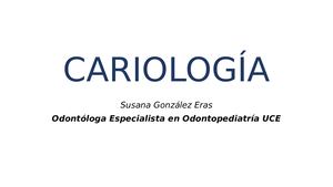 Cariología 2017