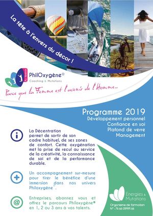 Programme Philoxygene 2019 Au Feminin