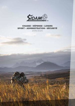 Sidam | Catalogue 2019/2020