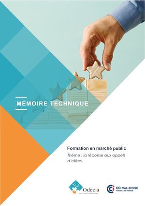 Memoire Technique Odecia