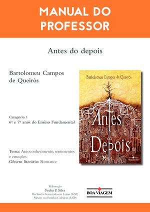 Manual do Professor - Antes do depois