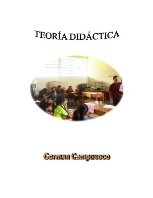 Teoría Didáctica, German Camposeco