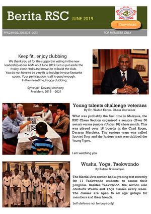 BERITA RSC JUNE 2019