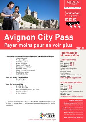 Fr Avignon City Pass