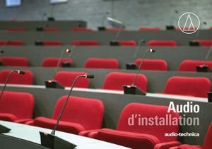 Audio-technica: Audio d'installation