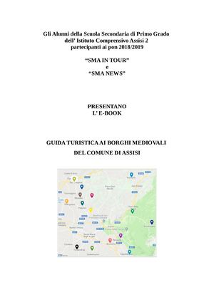 Borghi Medioevali Nel Comune Di Assisi