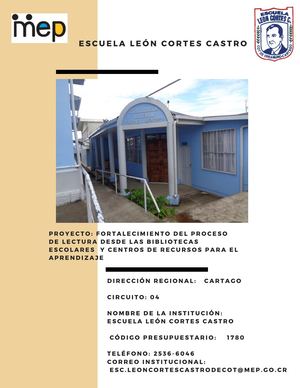 Escuela León Cortes Castro